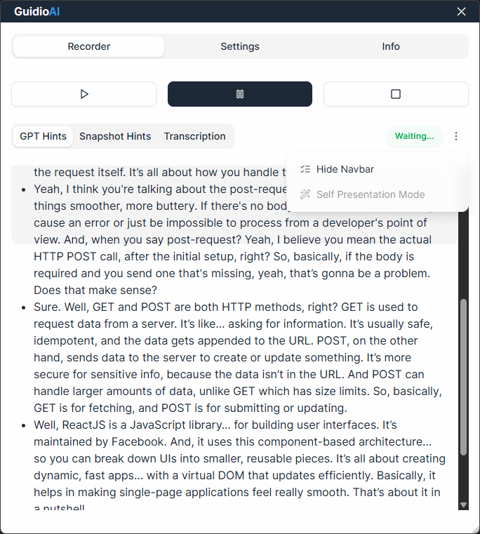 transcription